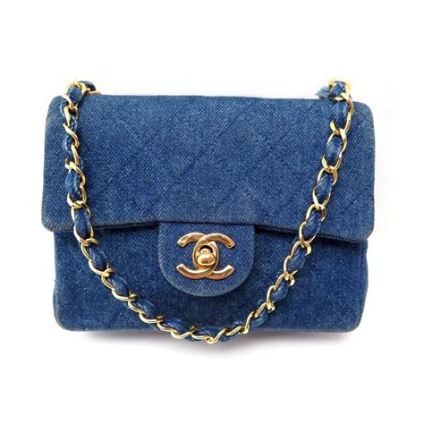 chanel mini denim|chanel mini denim bag.